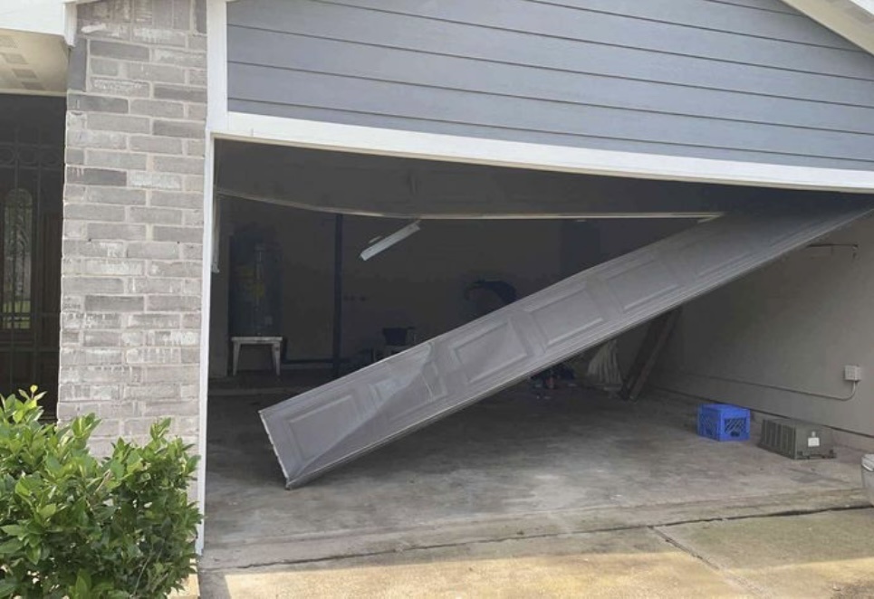 Off-Track Garage Door Repair in Pasadena, TX — Lemus Garage Door Services, Licensed & Insured, (281) 906-4783